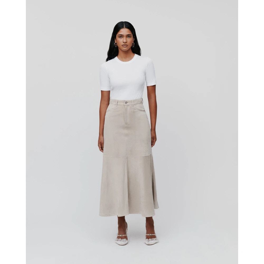 IVY OAK Lacy Rok Beige Dames