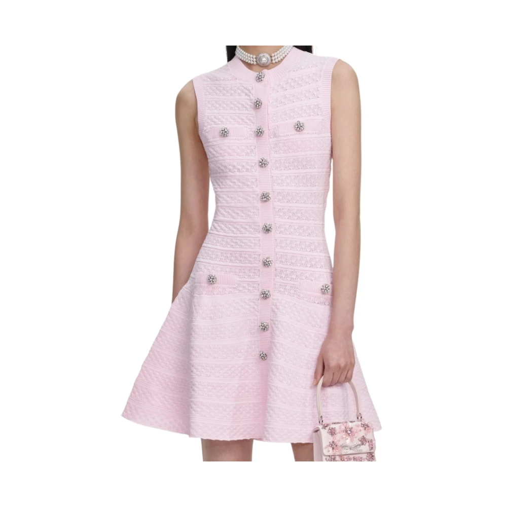 Self Portrait Women's Pink Ss26-063S Dress