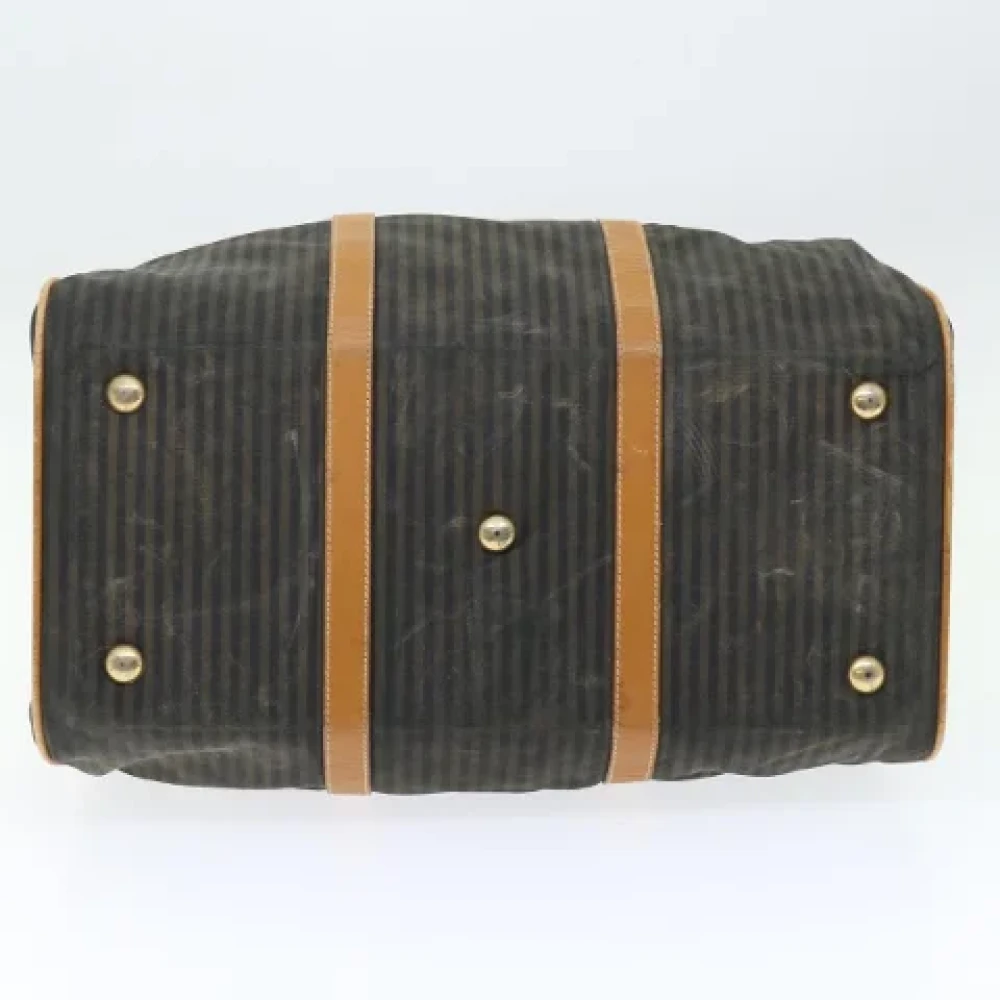 Fendi Vintage Pre-owned Canvas travel-bags Black Dames