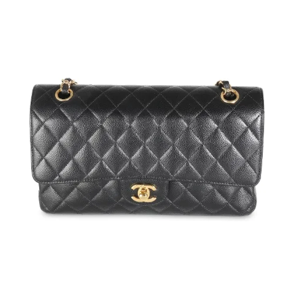 Chanel Vintage Pre-owned Leather chanel-bags Black Dames