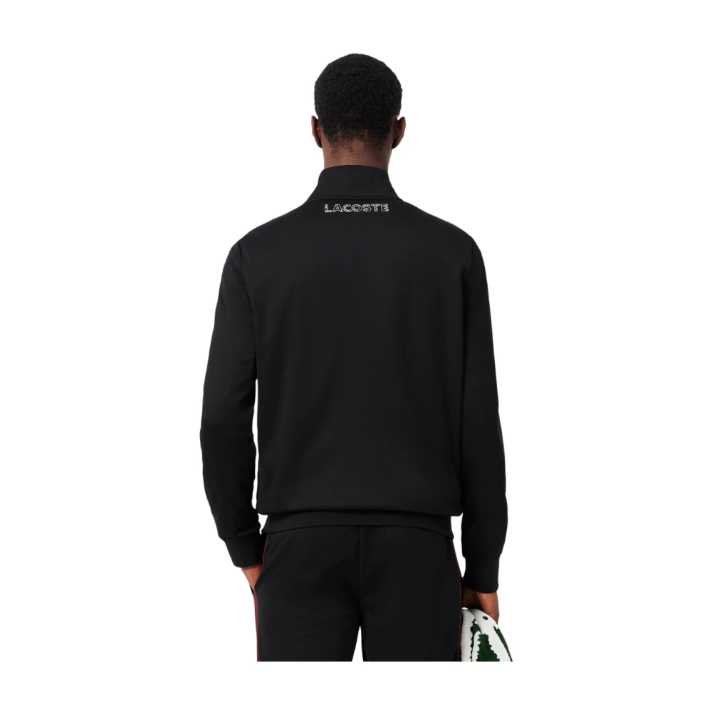 Lacoste Ritssluiting Hoodie Black Heren