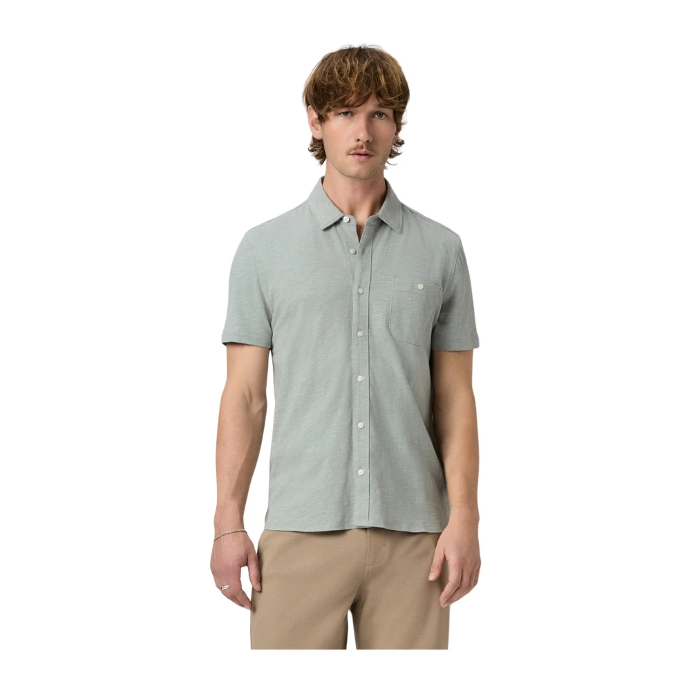 Paige Blue Carillo Short Sleeve Shirt - Male - Short Sleeve Shirts - M - Shirts