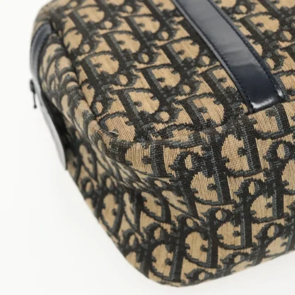 Dior Vintage Pre-owned Canvas dior-bags Beige Dames