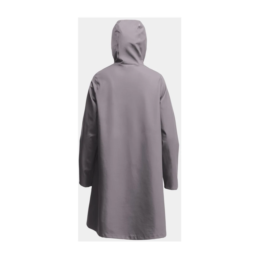 Stutterheim A-Lijn Waterdichte Regenjas voor Vrouwen Gray Dames