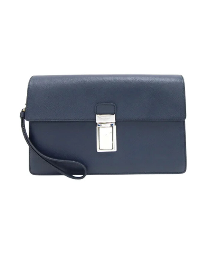 pre-owned-cuir-sacs-prada