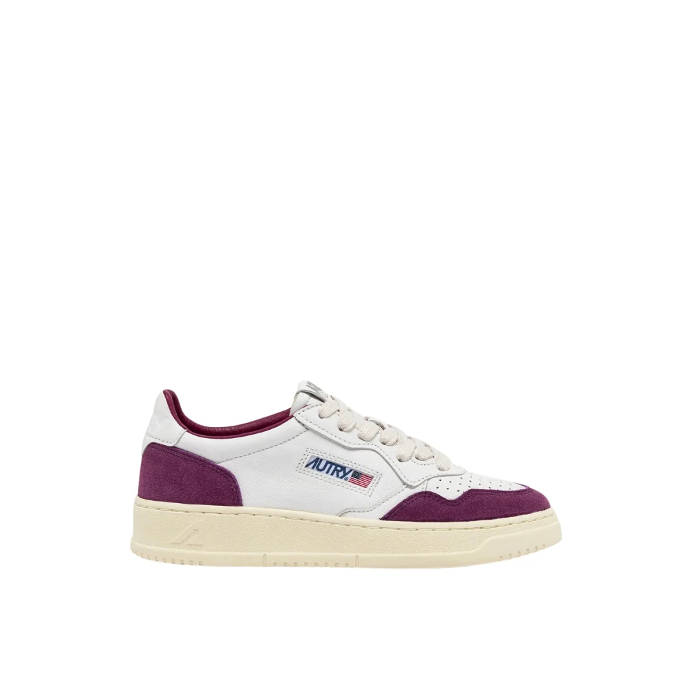 Autry Red Trainers Medalist Low Women - Female - Sneakers - Multicolor - 7 Uk - Shoes
