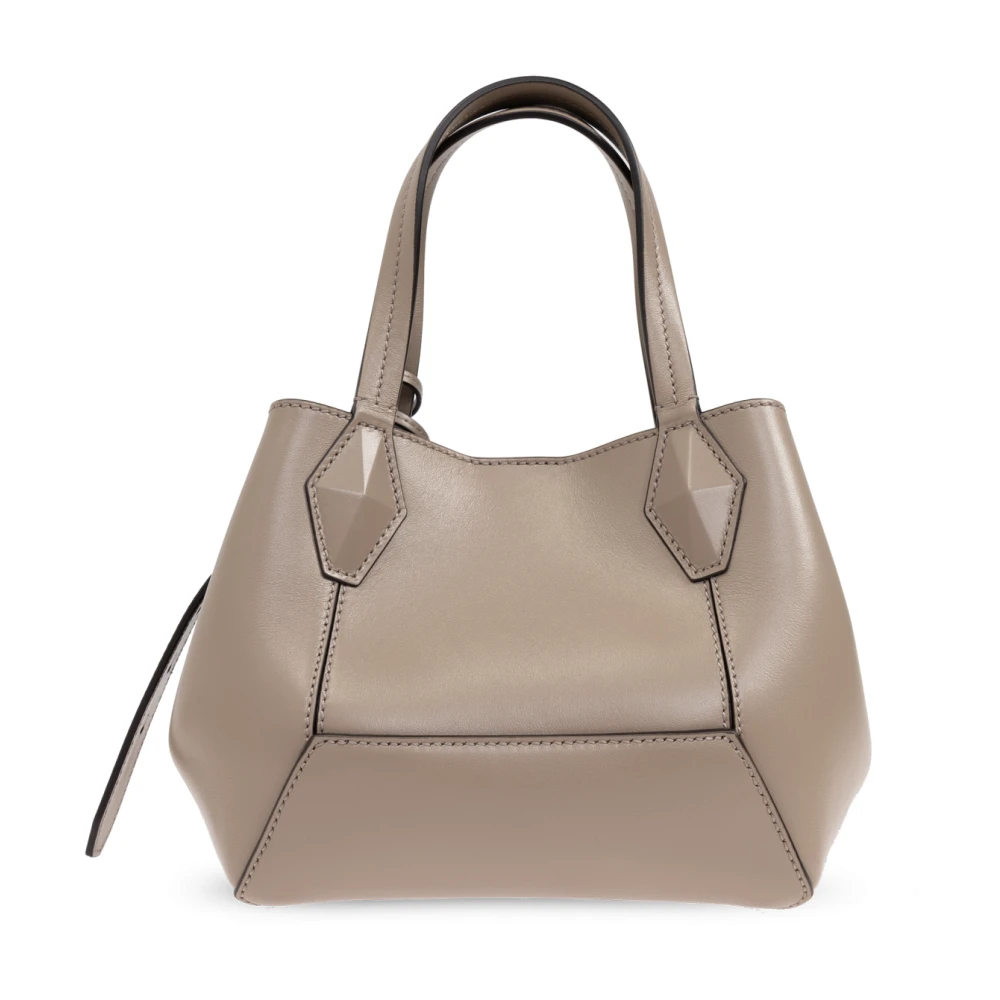 Jimmy Choo Tas Diamond Beige Dames