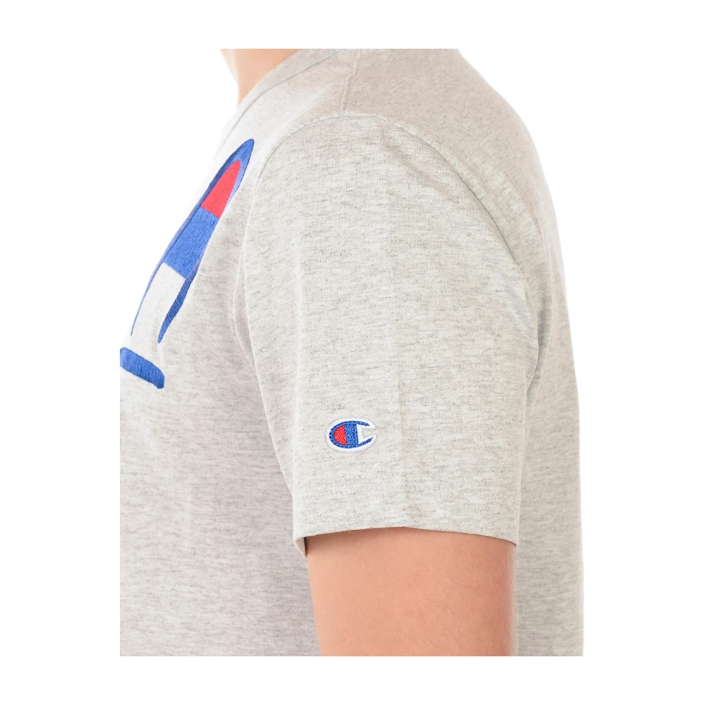 Champion Casual Sweatshirt Collectie Gray Heren