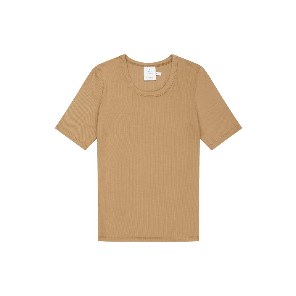 Munthe - Tops > T-Shirts - Brown - Munthe - Modalova