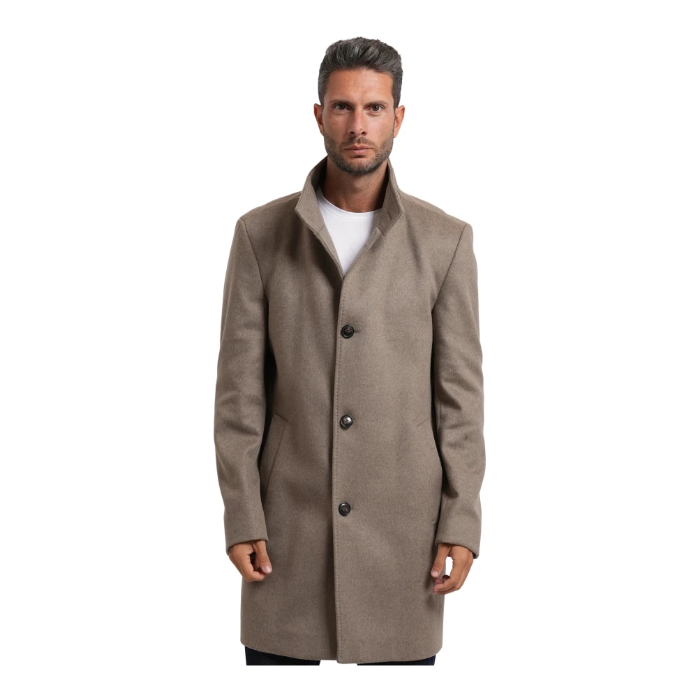 Boss Uomo Beige - Cappotto For - Coats - L
