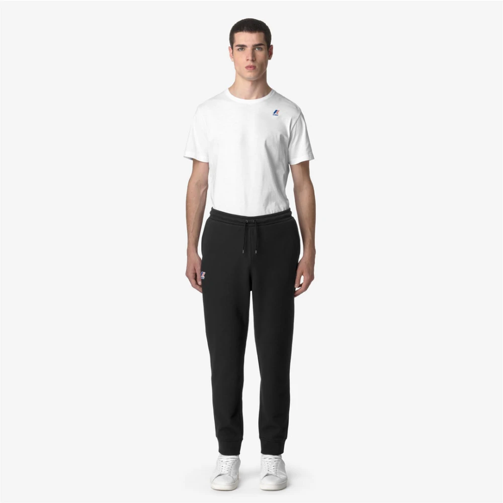 K-way Zwarte Pure Broek Black Heren