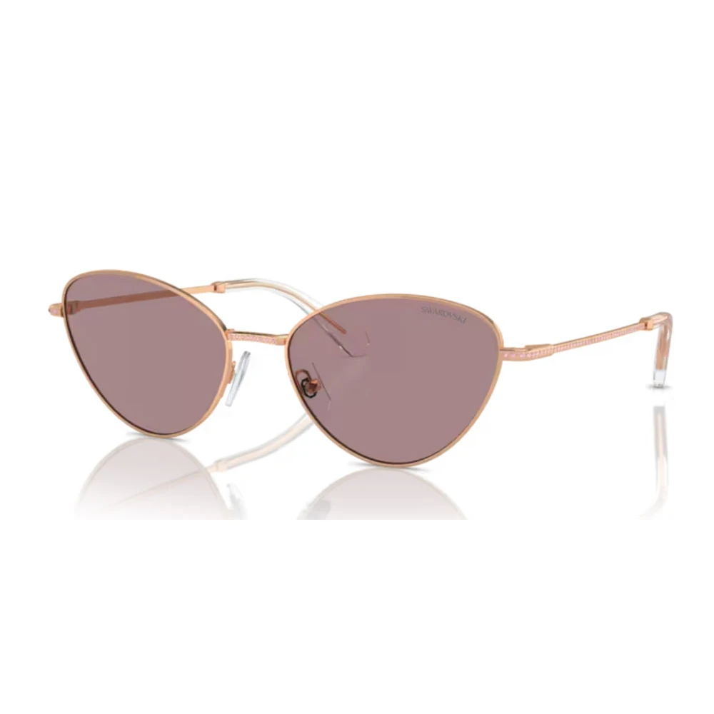 Swarovski Women's Pink Sunglasses, 58 Mm, Cat Eye Sunglasses