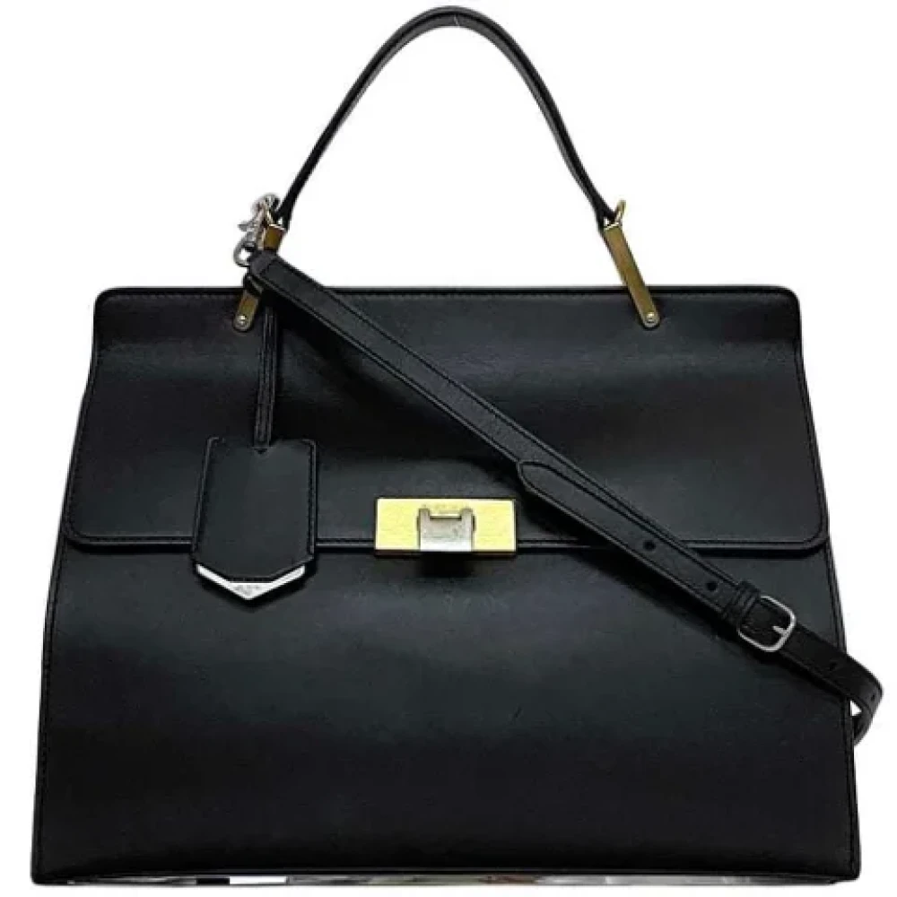 Balenciaga Vintage Pre-owned Leather balenciaga-bags Black Dames