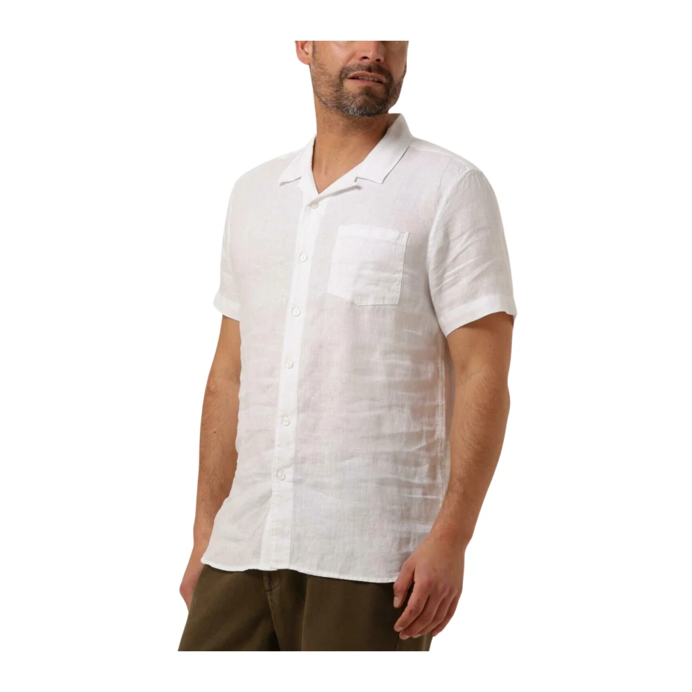Dstrezzed Casual Resort Shirt voor Heren White Heren