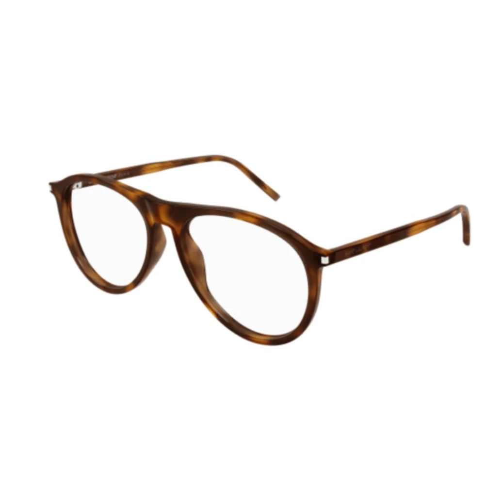 Saint Laurent Vintage Pilotstijl Brilmontuur Multicolor Unisex
