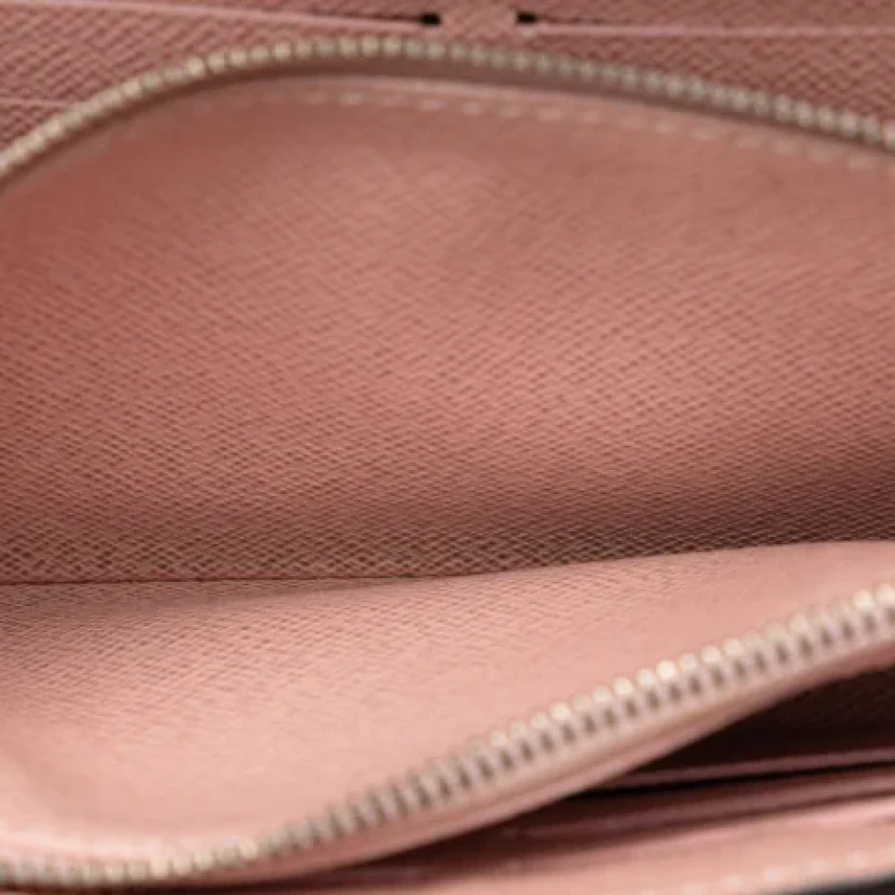 Louis Vuitton Vintage Pre-owned Leather wallets Pink Dames