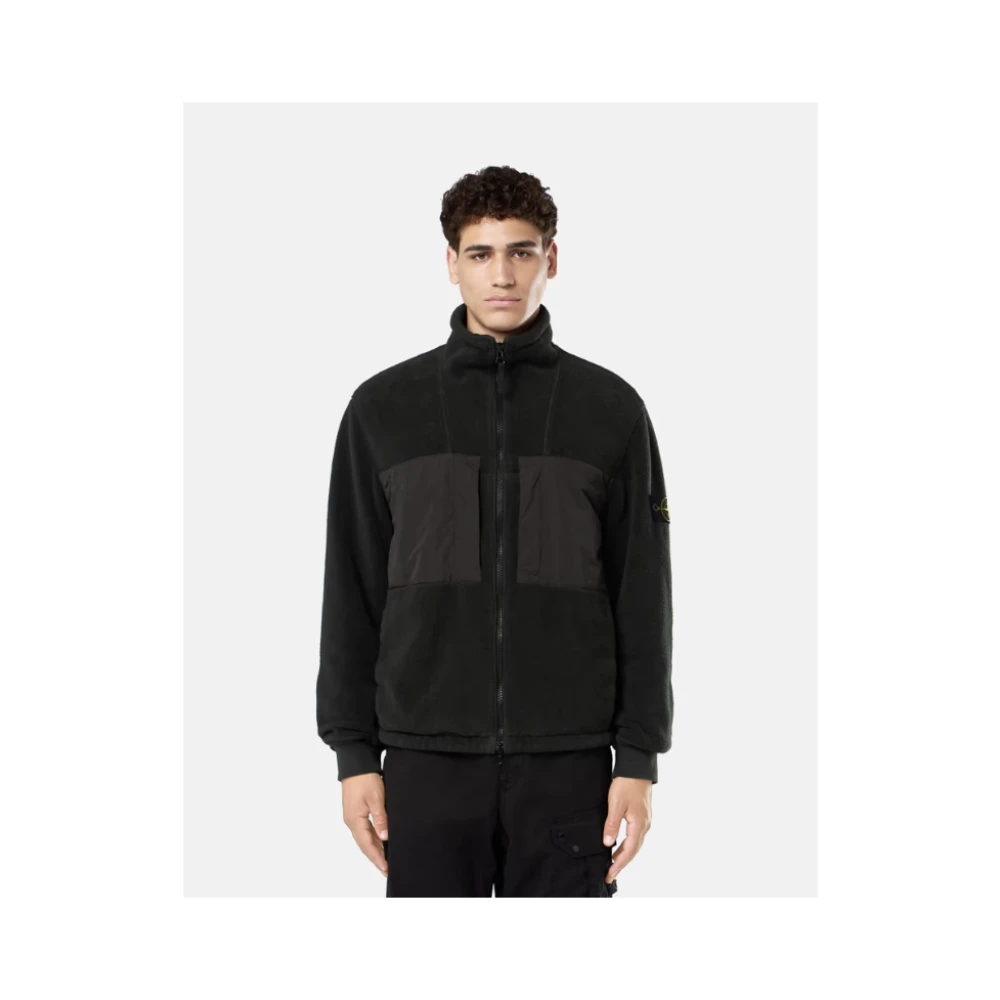Stone Island Grijze Track Top met Anti-Drop Gray Heren