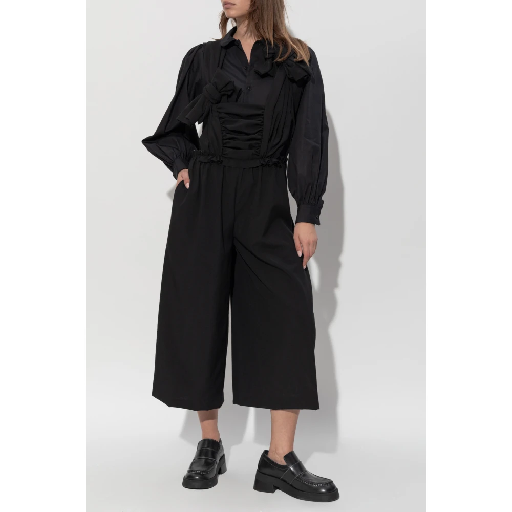 Comme des Garçons Katoenen overhemd Black Dames