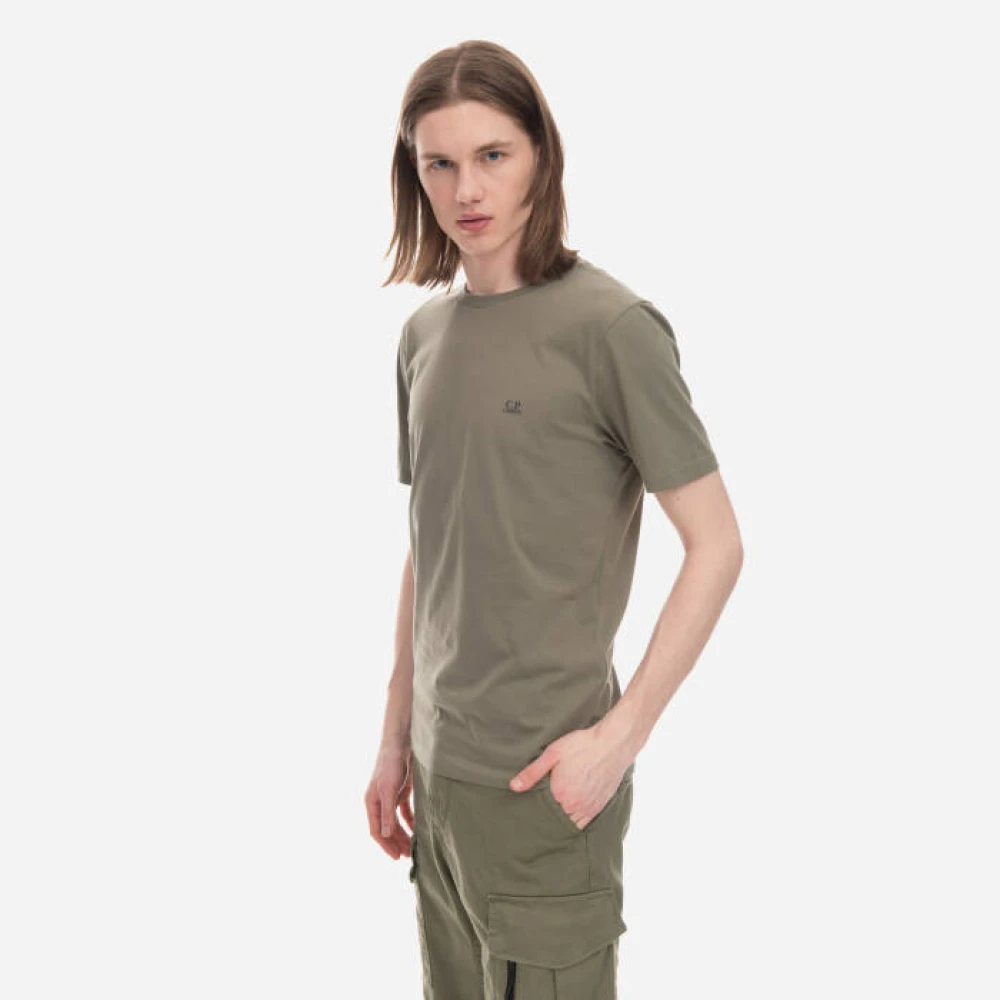 C.P. Company Heren 30 1 Jersey Goggle T-shirt Green Heren