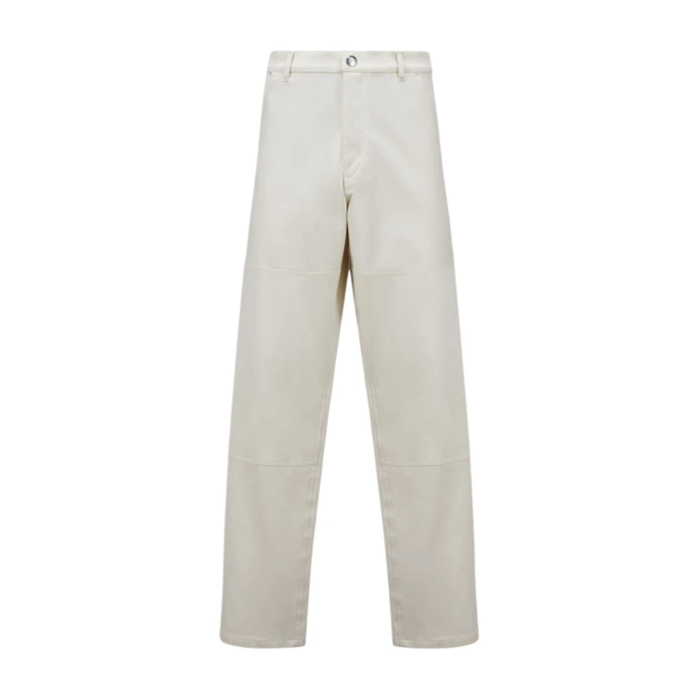 Trousers > Straight Trousers - - Moncler - Modalova