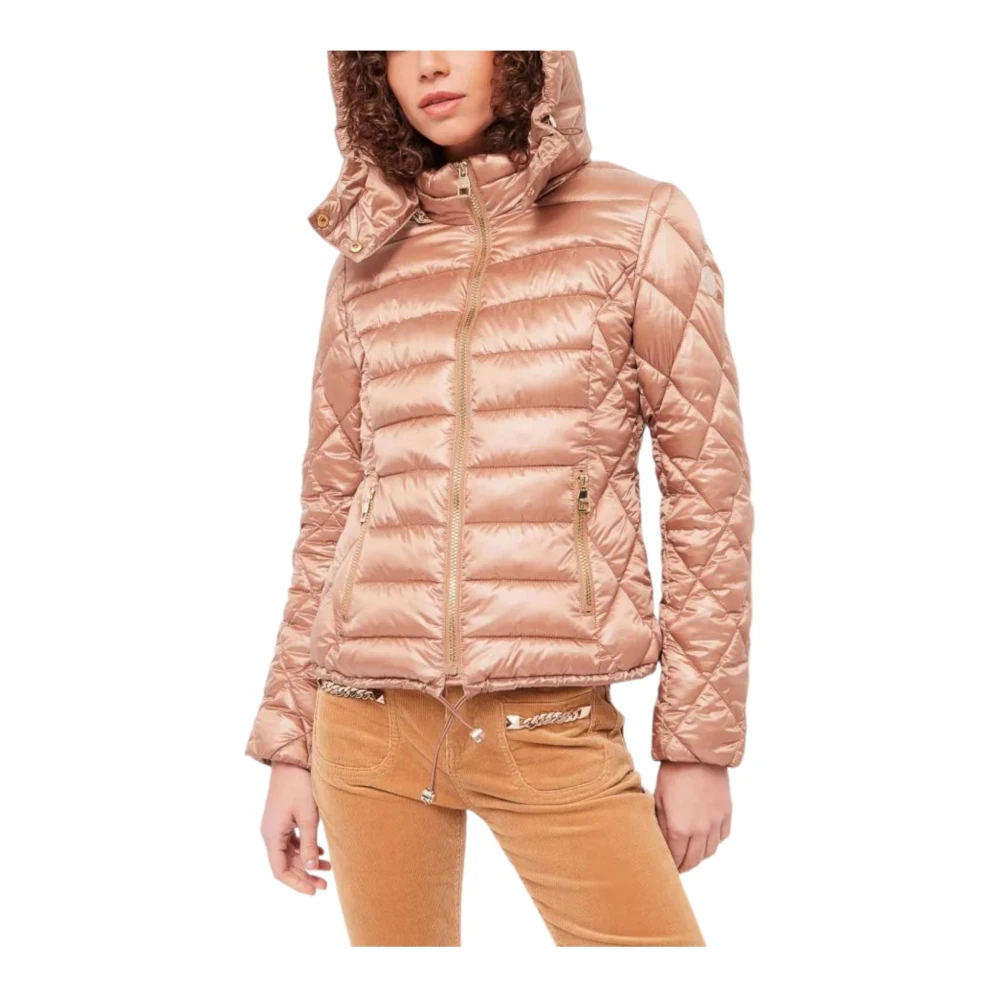 Gaudi Korte Pufferjas Brown Dames