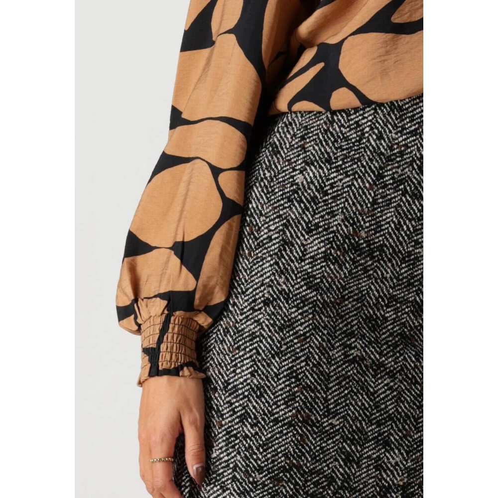 InWear Veelzijdige Zwarte Minirok Black Dames
