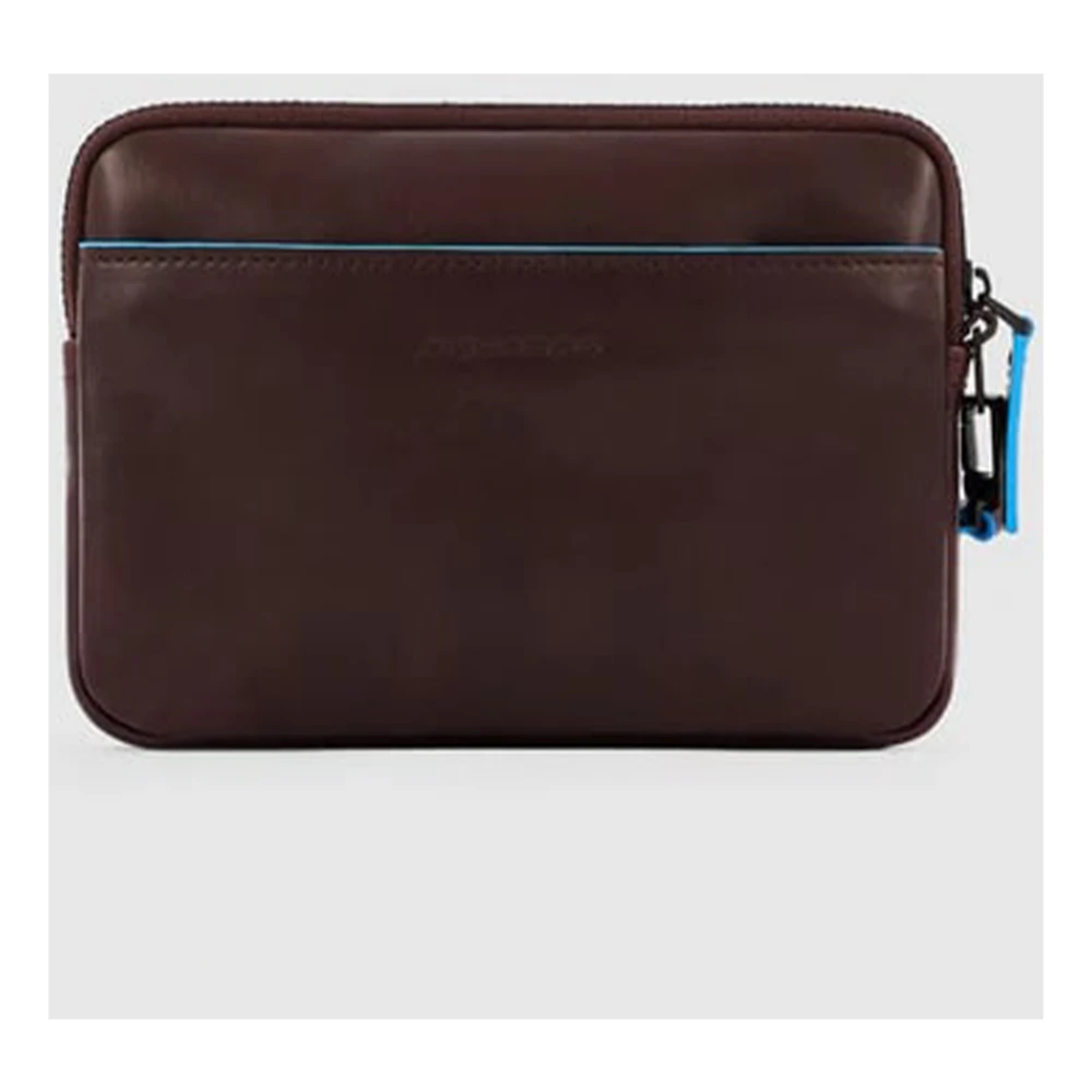 Piquadro Stijlvolle Pochette Tas Brown Heren