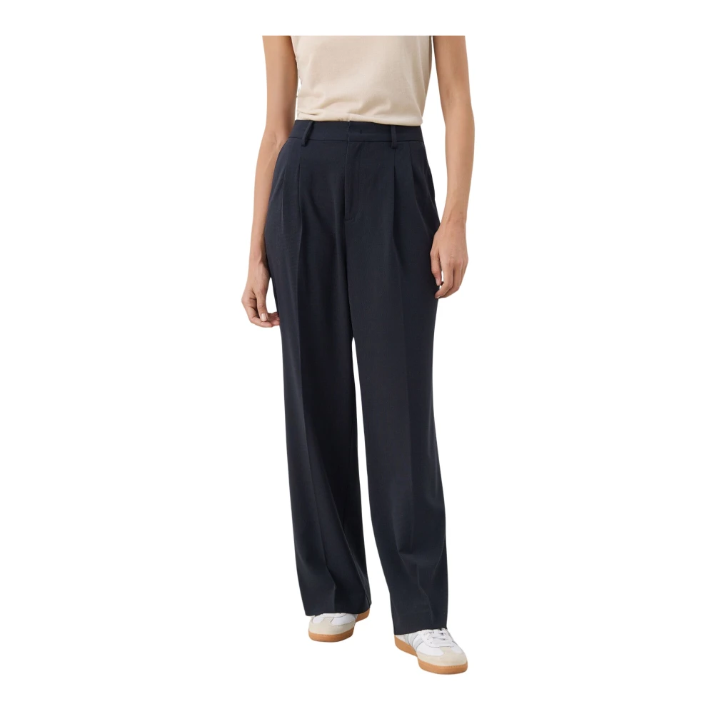 Part Two Women's Blue Wide Trousers, 2XL, Cherrapw Pa Bukser