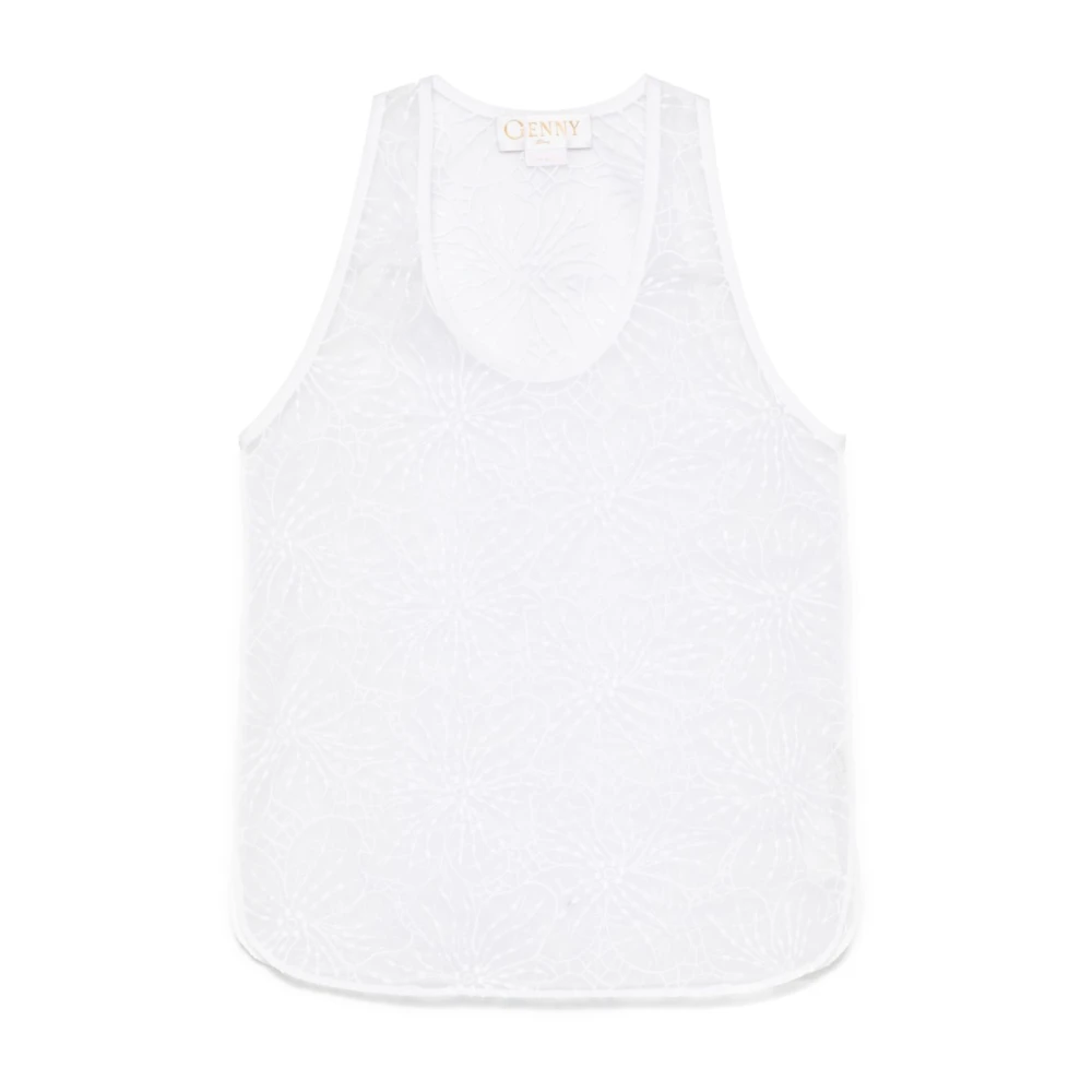 Tops > Sleeveless Tops - - Genny - Modalova