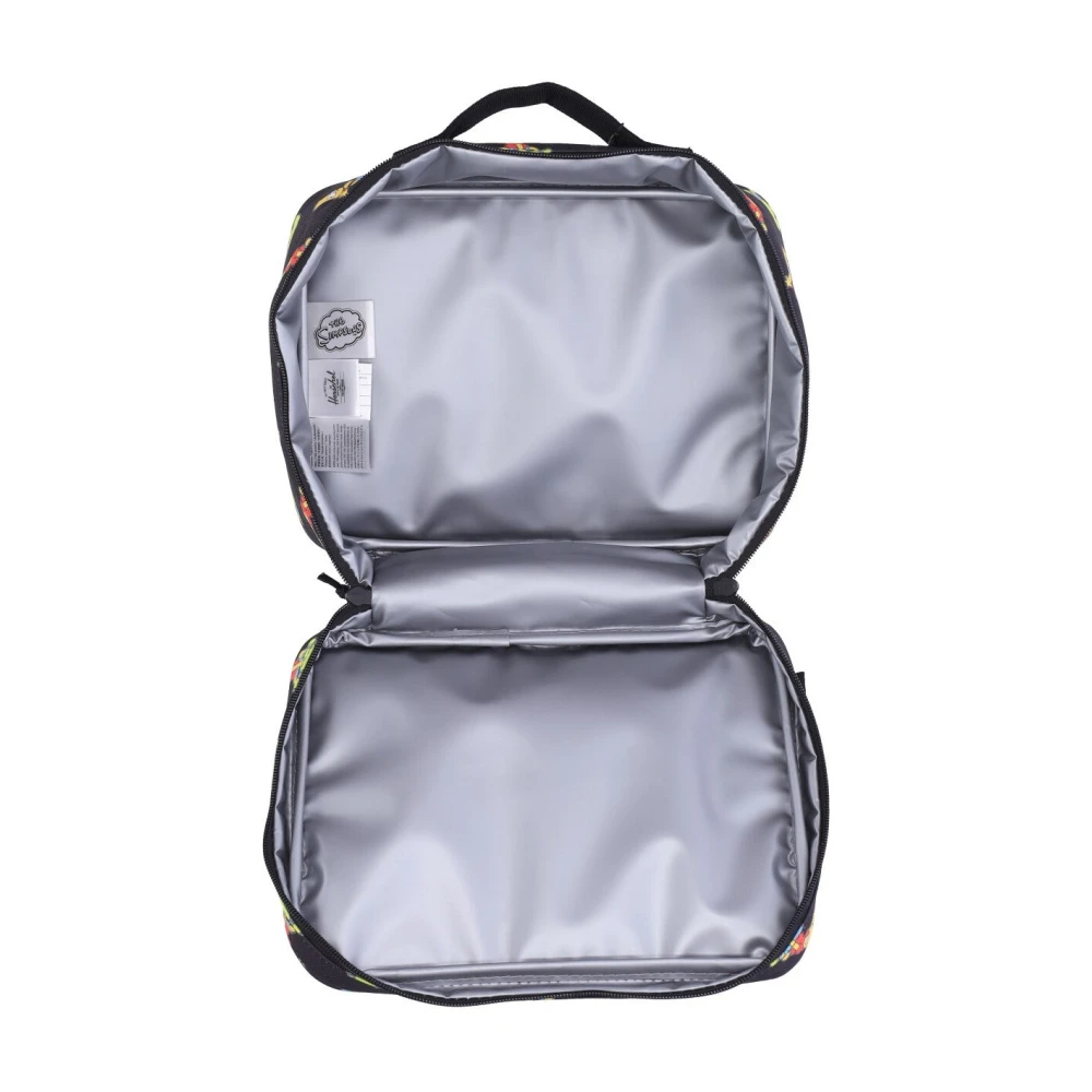 Herschel Simpsons Pop Quiz Lunchbox Zwart Black Unisex