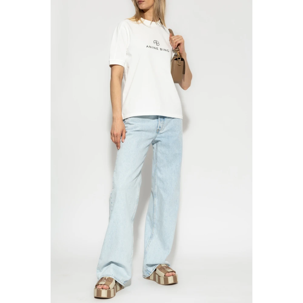 Anine Bing Jeans Hugh Blue Dames