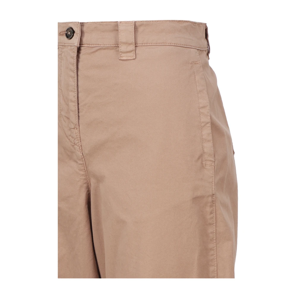 pinko Beige Wortel-Fit Broek Beige Dames