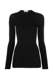 Balenciaga Sweaters Czarny