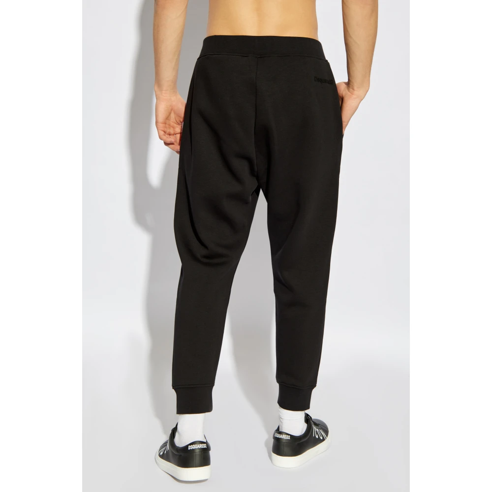Dsquared2 Sweatpants Black Heren