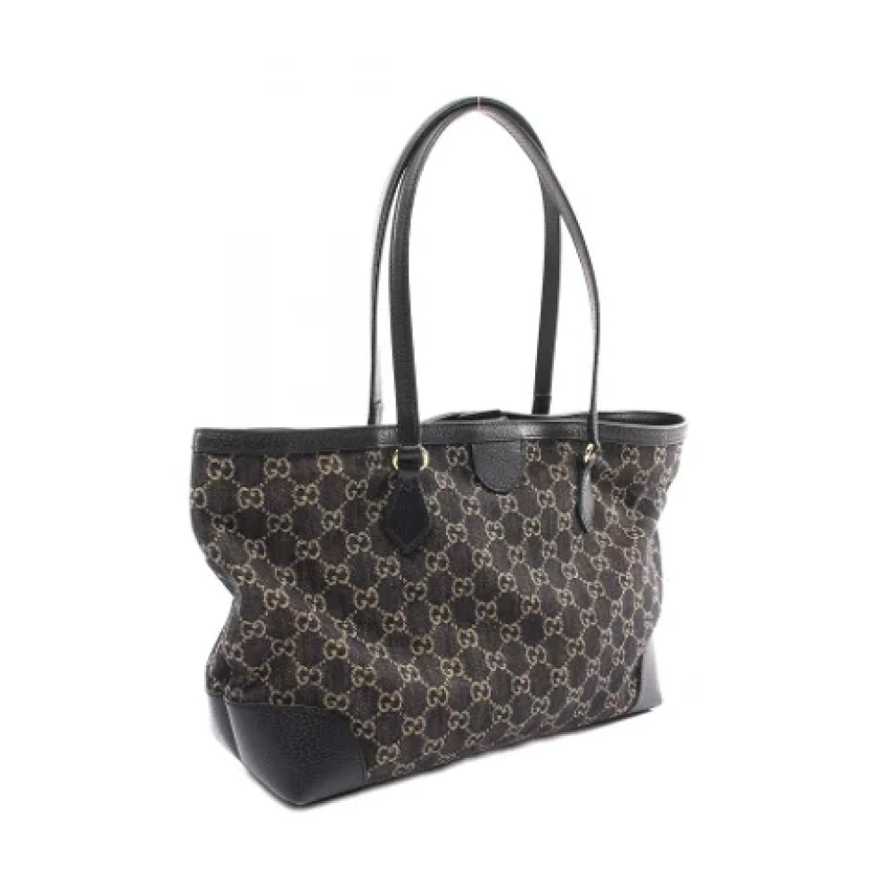 Gucci Vintage Pre-owned Canvas totes Beige Dames