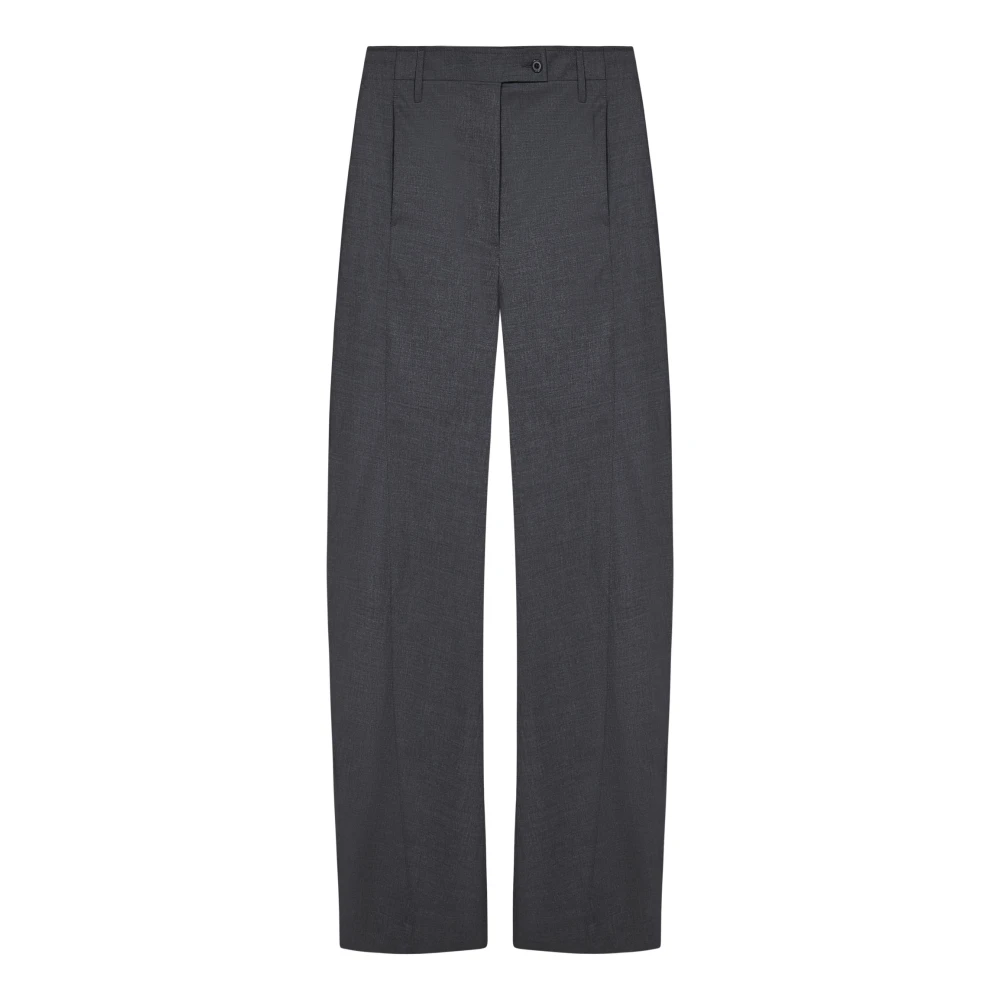 Remain Birger Christensen Grijze Broek Aw24 Dameskleding Gray Dames