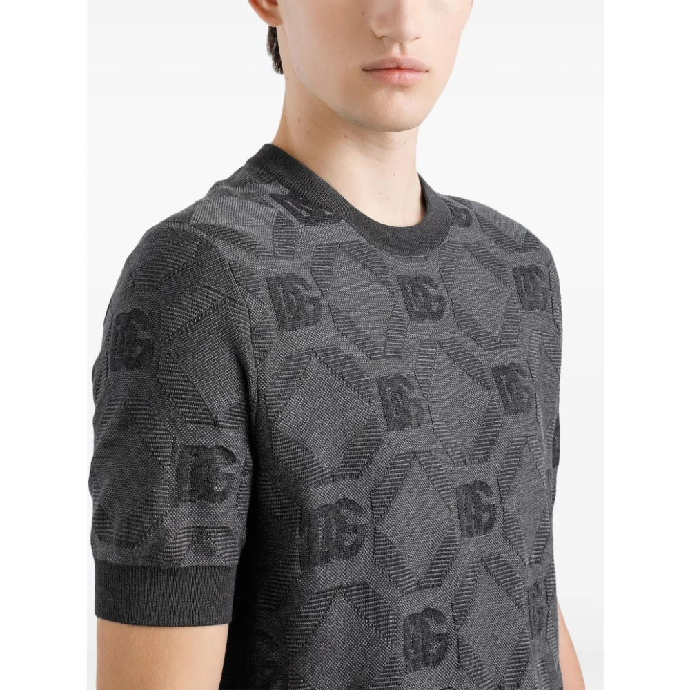Dolce & Gabbana Grijze Sweatshirt Verhoog Garderobe Stijlvol Comfort Gray Heren