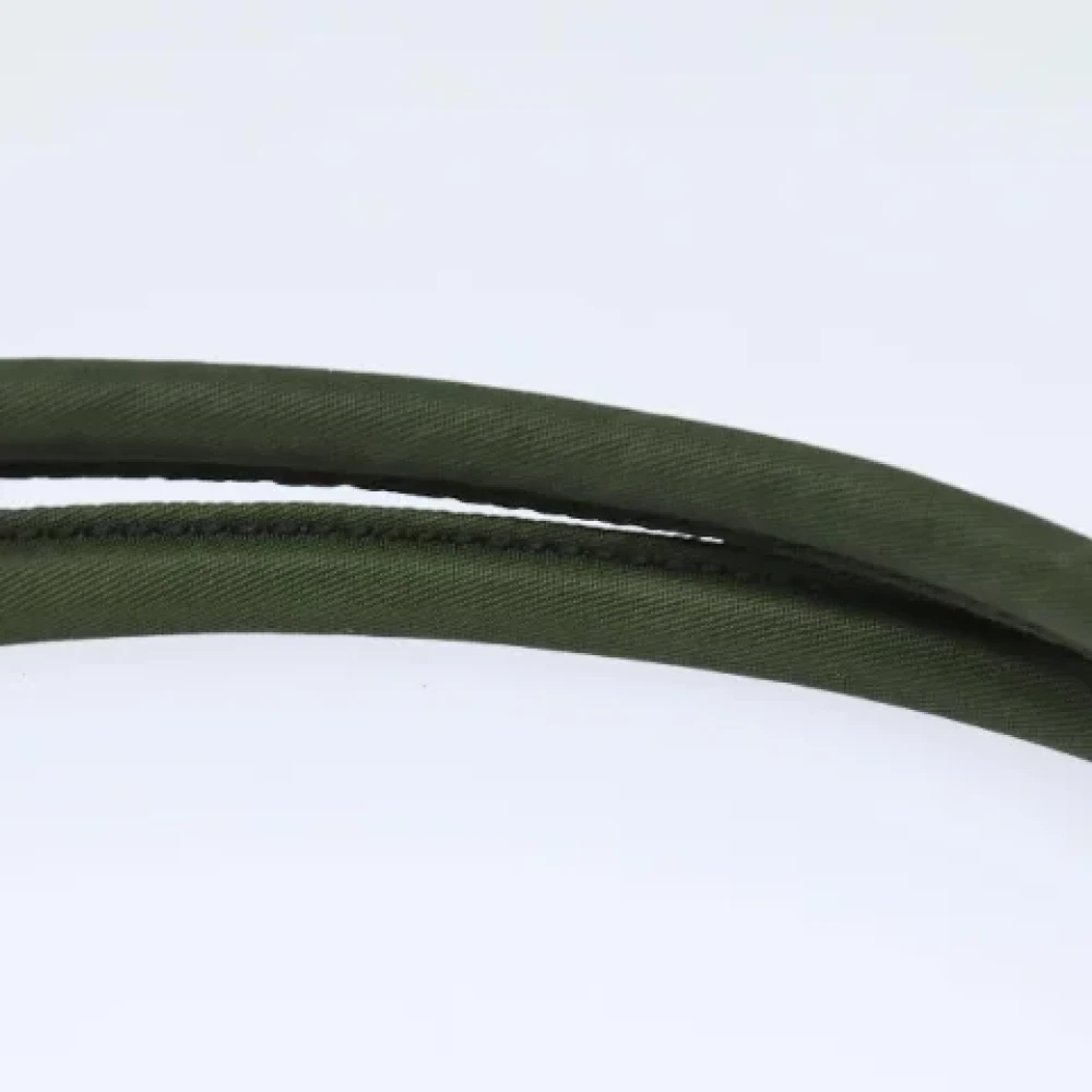 Prada Vintage Pre-owned Nylon totes Green Dames