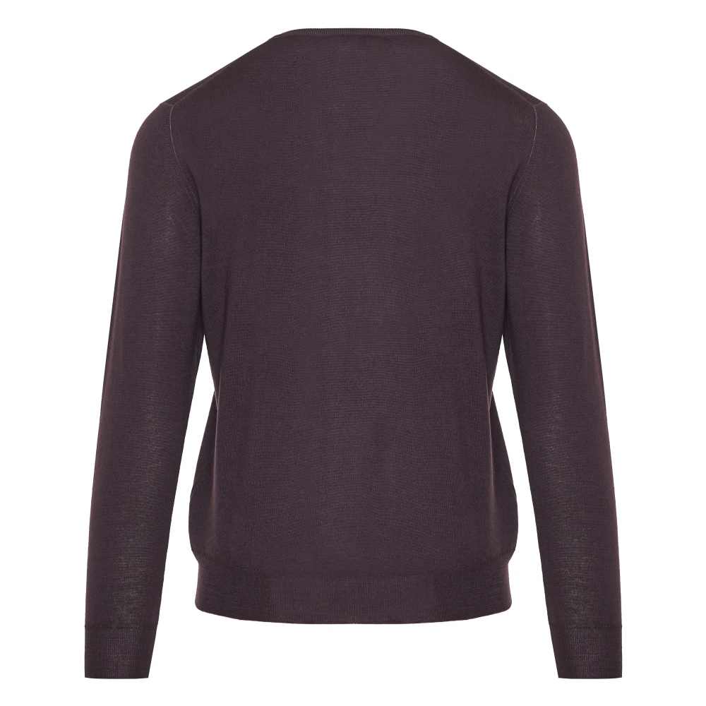 Fedeli Italiaanse wollen breisels Purple Heren