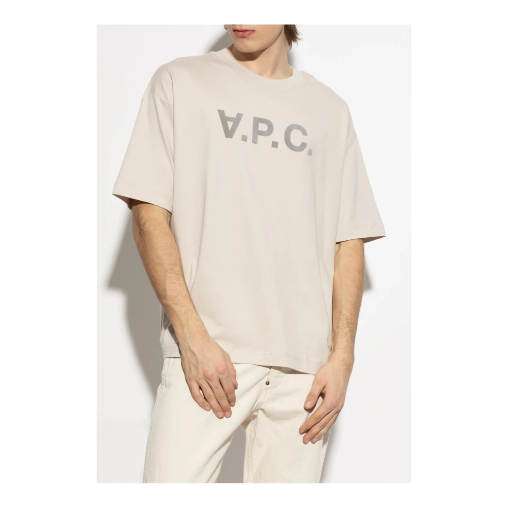 A.p.c. T-shirt Grand Gray Heren