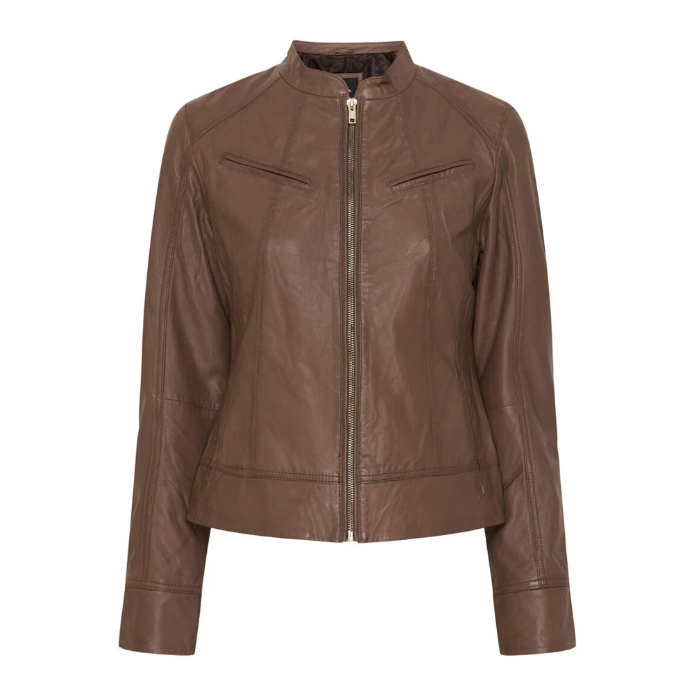 Jackets > Leather Jackets - - Btfcph - Modalova