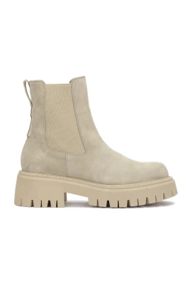 Chelsea Slip-on Boots med Trefoil Sole