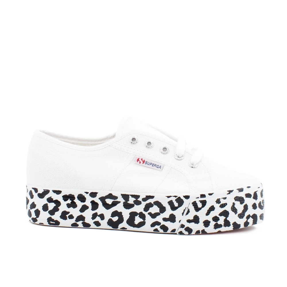 Superga Damen Weiß Schuhe, 35 Eugröße: