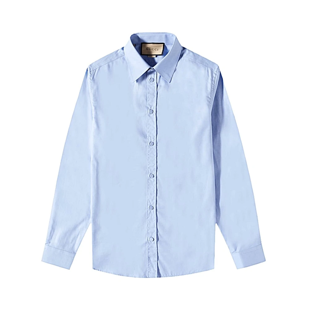 Gucci Stijlvolle Shirt voor Mannen Blue Heren