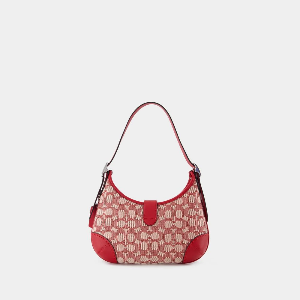 Coach Rode leren hobo tas Red Dames