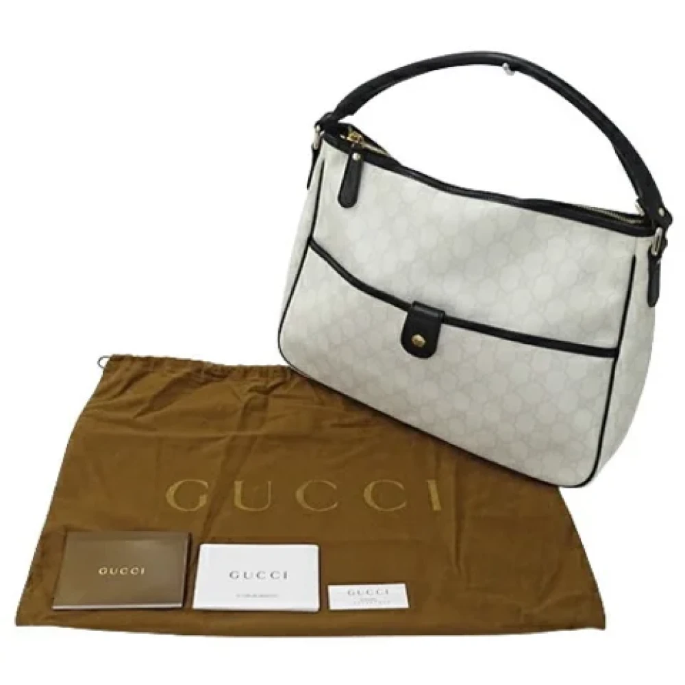 Gucci Vintage Pre-owned Fabric gucci-bags White Dames