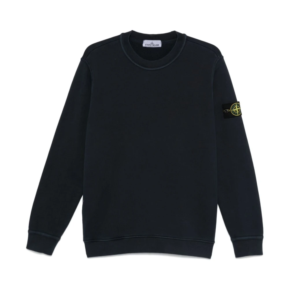 Stone Island Blauwe Sweaters voor Mannen Blue Heren