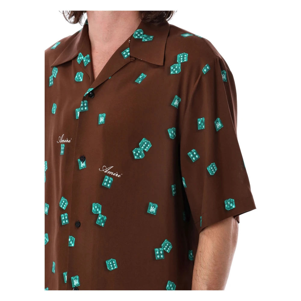 Amiri Dice Bowling Shirt Multicolor Heren