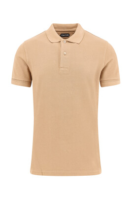 brown-t-shirts-and-polos-with-ribbed-collar