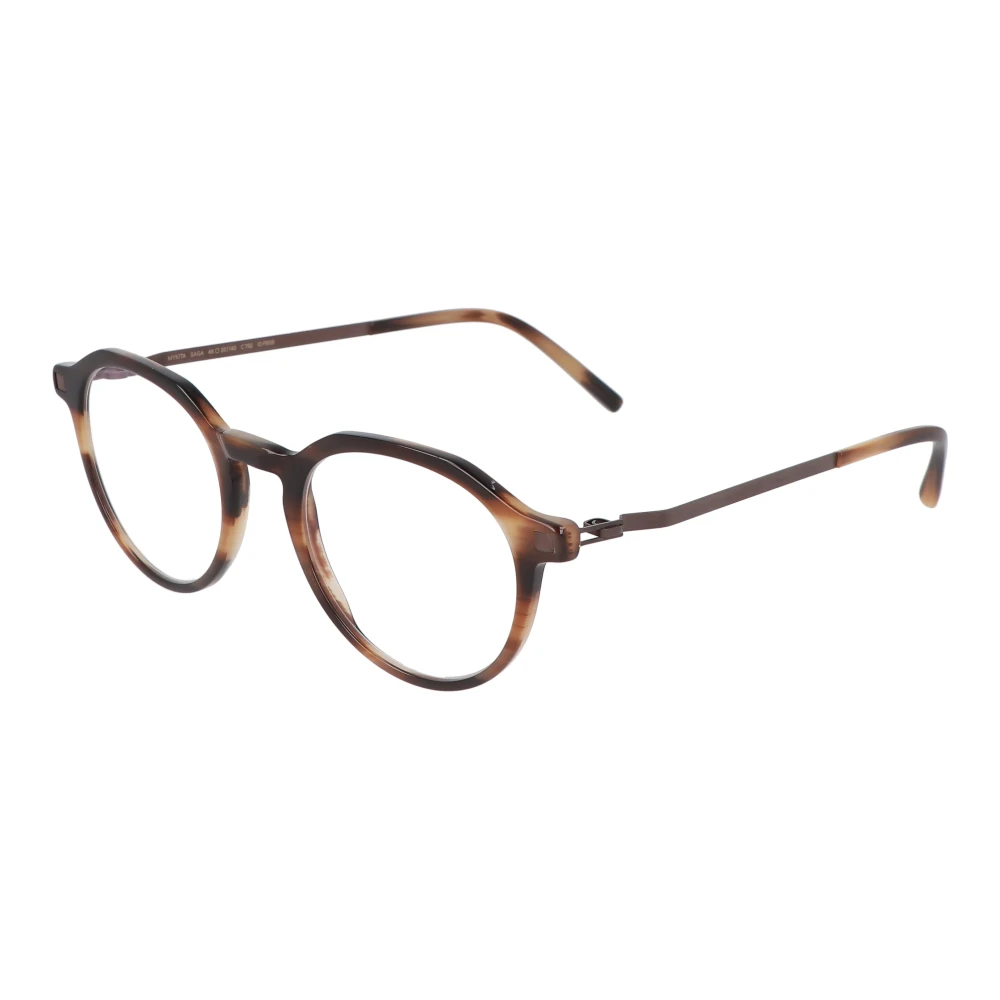 Mykita Moderne minimalistische bril Saga model Brown Unisex